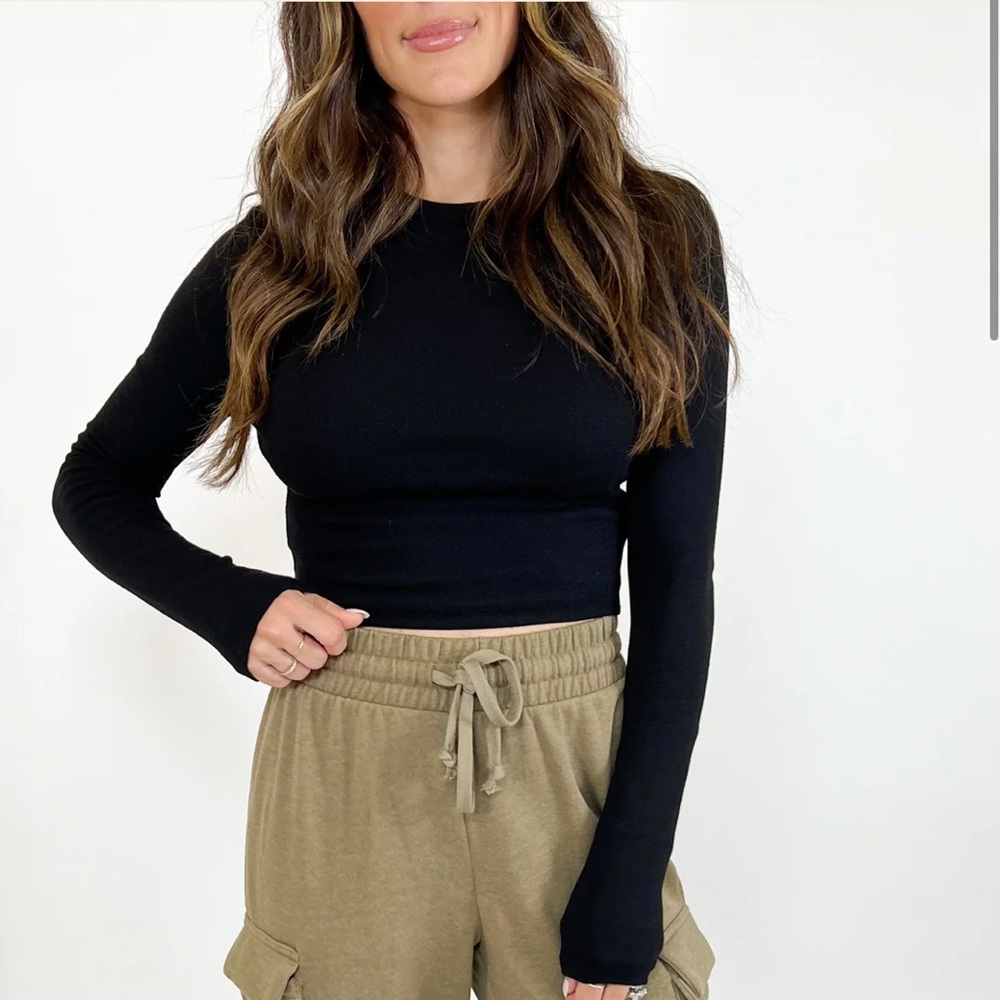 Talulah crop long sleeve